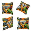 Classic Monster Jam Truck Pattern Square Pillowcase Cushion Cover Pillow Case Throw Pillow Cover for Home Sofa Living Room