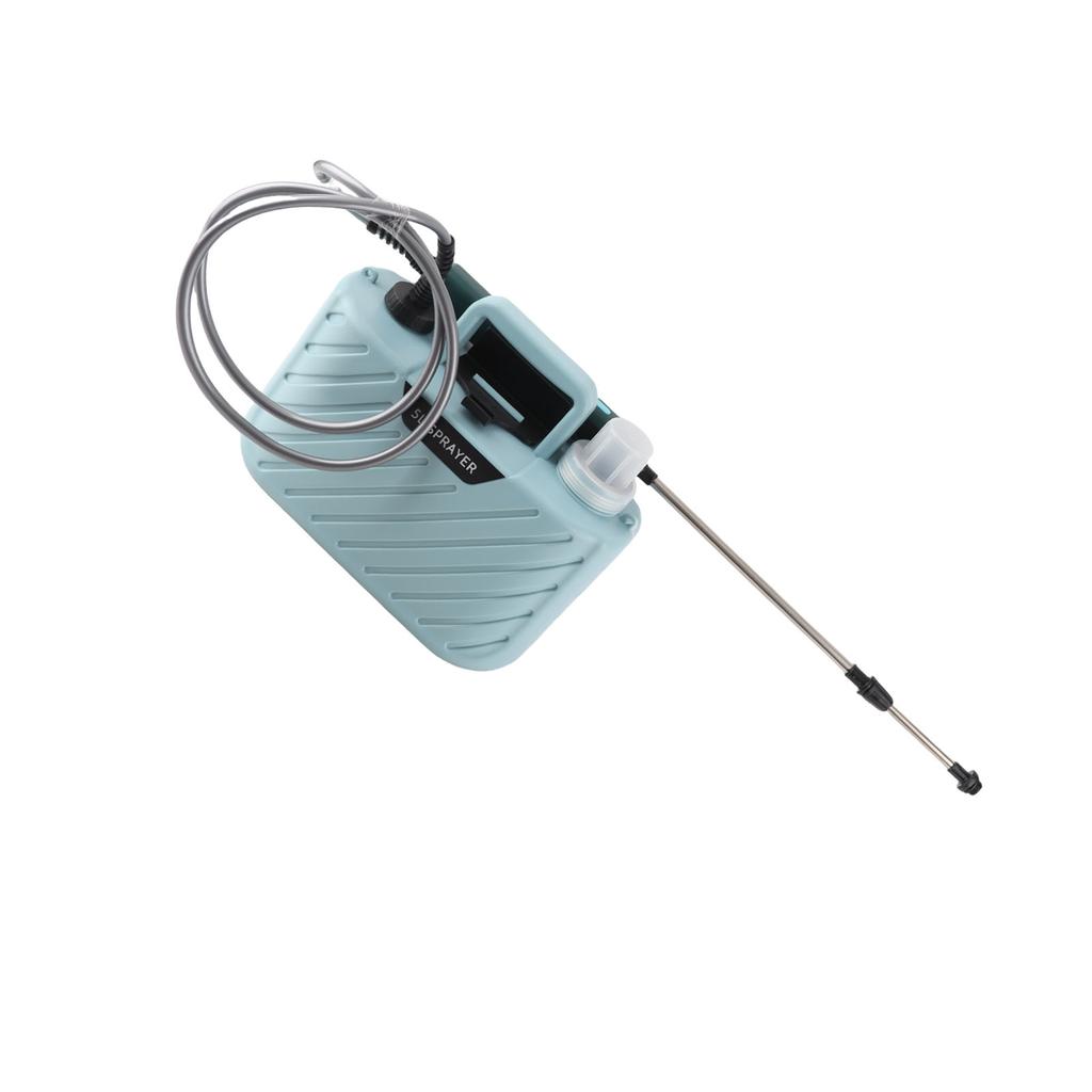 Electric Plant Sprayer Battery Powered 5L with 3 Nozzles Retractable Wand   Shoudler Strap Garden Sprayer for Lawn