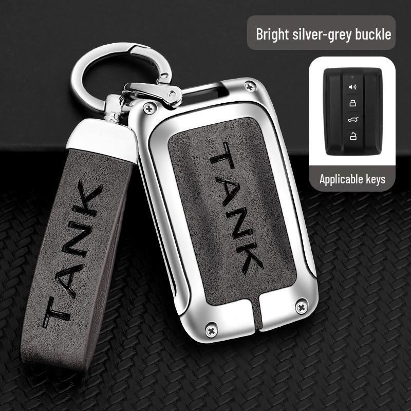 TANK 300 Key Case - New Logo for Challenger, Conqueror, Cyber, Wey, 500