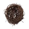 6Pcs Handwoven Bird Nests Artificial Natural Rattan Nests for Miniature Fairy Garden Decor XS 5x5x2cm   1.97x1.97x0.79in