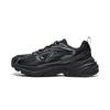 Li Ning Cushioning Slip Resistant Abrasion Resistant Breathable Support Lightweight Low Top Casual Shoes Men's Black AGLW003-3