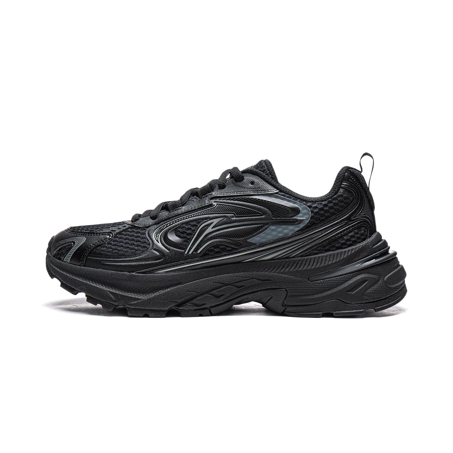 Li Ning Low top Casual Shoes Men s Black AGLW003-3 41