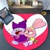 Chowder2,Round Area Rug,Carpet Rug for Living Room Bedroom Sofa Playroom Decor,Non-slip Floor Mat