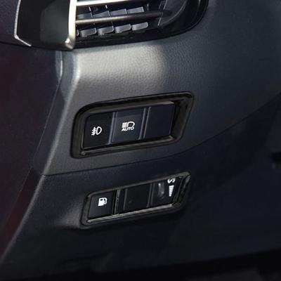 ABS Front Headlights Head Lights Adjustment Control Button Cover Trim for Toyota C-HR CHR 2016 - 2021 LHD ABS Interior