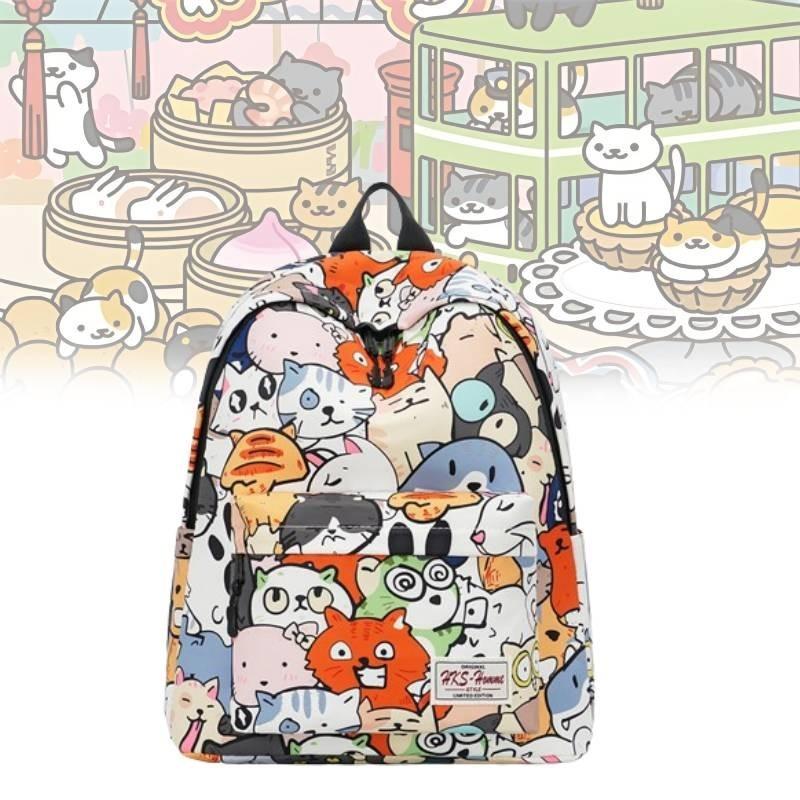 Stylish Japanese Ins Inspired Large Capacity Backpack For College Students Breathable And Waterproof