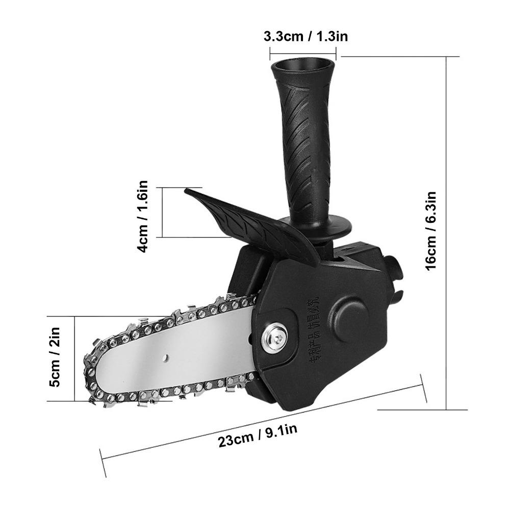 Portable Set Electric Drill Adapter Modified Tool Portable Chainsaw Conversion Head Wood Cutting