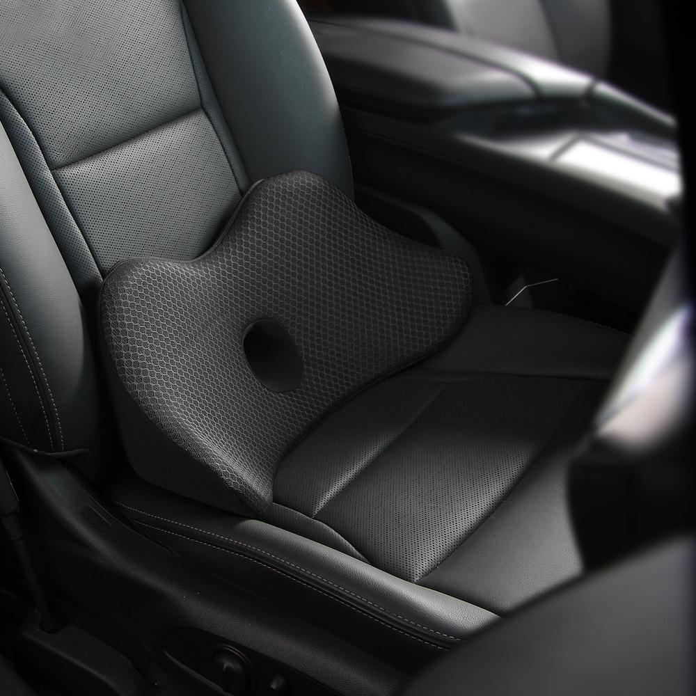 Lumbar Support Pillow Memory Foam Car Seat Waist Cushion Relieve Back Pain Soft and Comfortable For Office Home Car