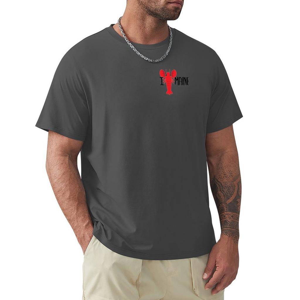 I love Maine T-Shirt oversized basketball graphic tees oversized t shirt shirts men