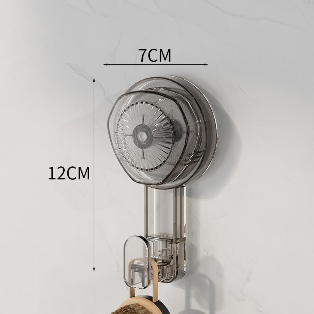 Fashion Powerful Suction Cup Hooks Vacuum Reusable Shower Hooks Heavy Duty Clothes Hook Traceless Clothes Hook