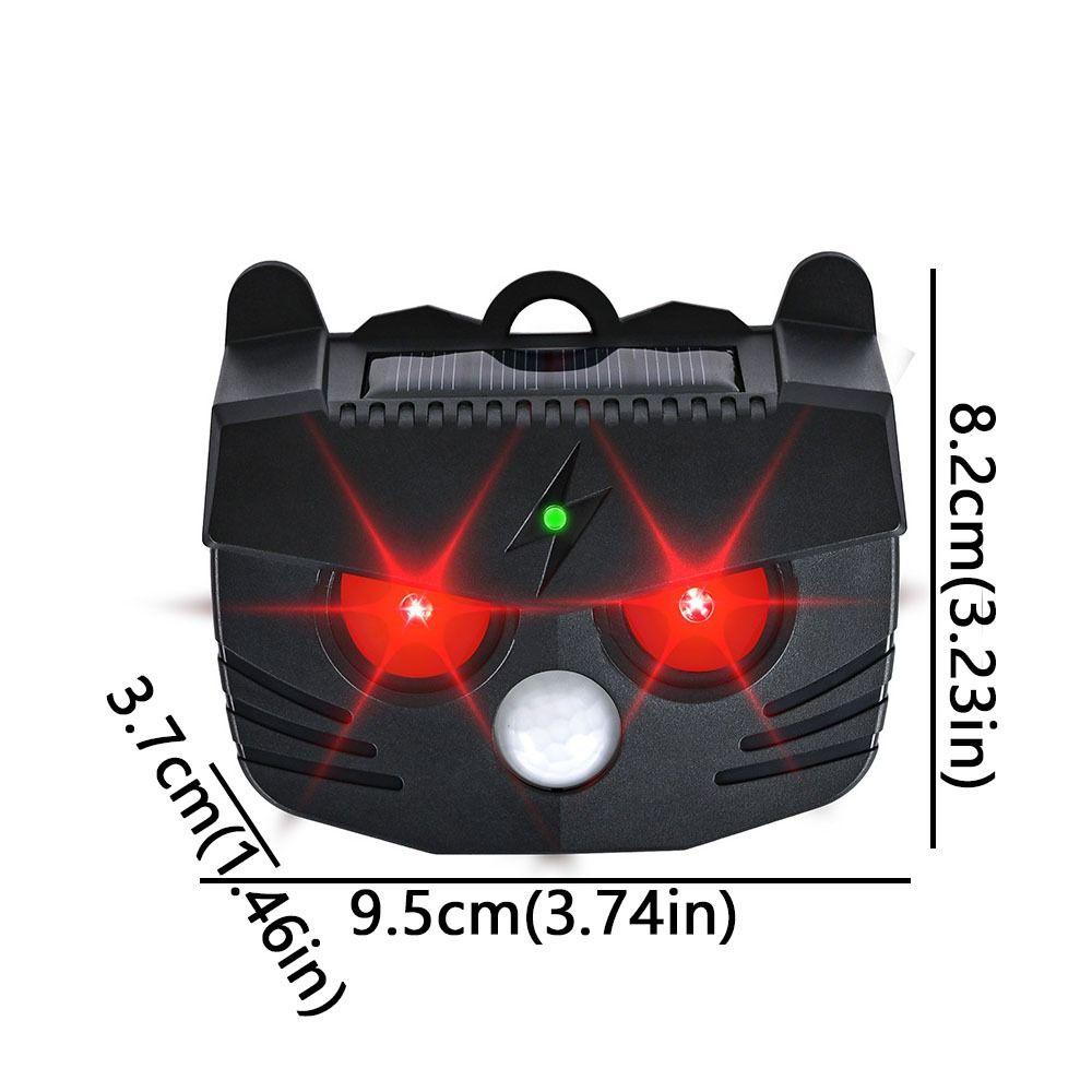 Waterproof Ultrasonic Animal Repeller Infrared Sensing Animal Repellent Device  Coop Protection