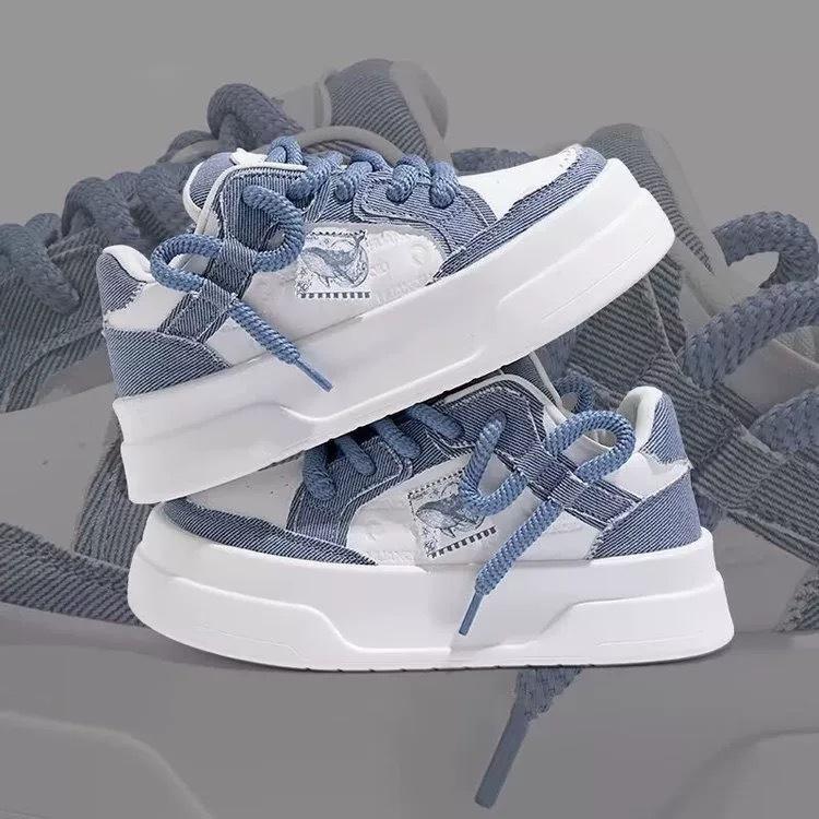 Schuhe mit dicker Sohle Frühling und Sommer neue Studenten Ins Trend Freizeit schuhe Sport