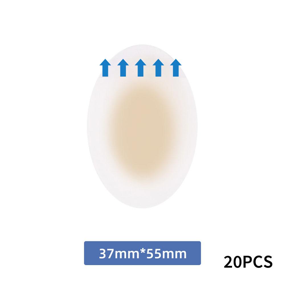 20PCS Soft Gel High Heel Foot Patches Adhesive Heel Blister Bandage Hydrocolloid Shoes Stickers Pain Relief Plaster Foot Care