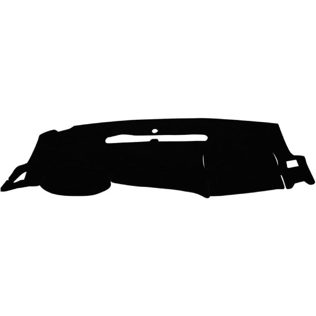 KEDAKEJI Black Dashboard Dash Board Cover Mat Carpet Compatible with 2007-2013 Chevrolet Silverado GMC Sierra