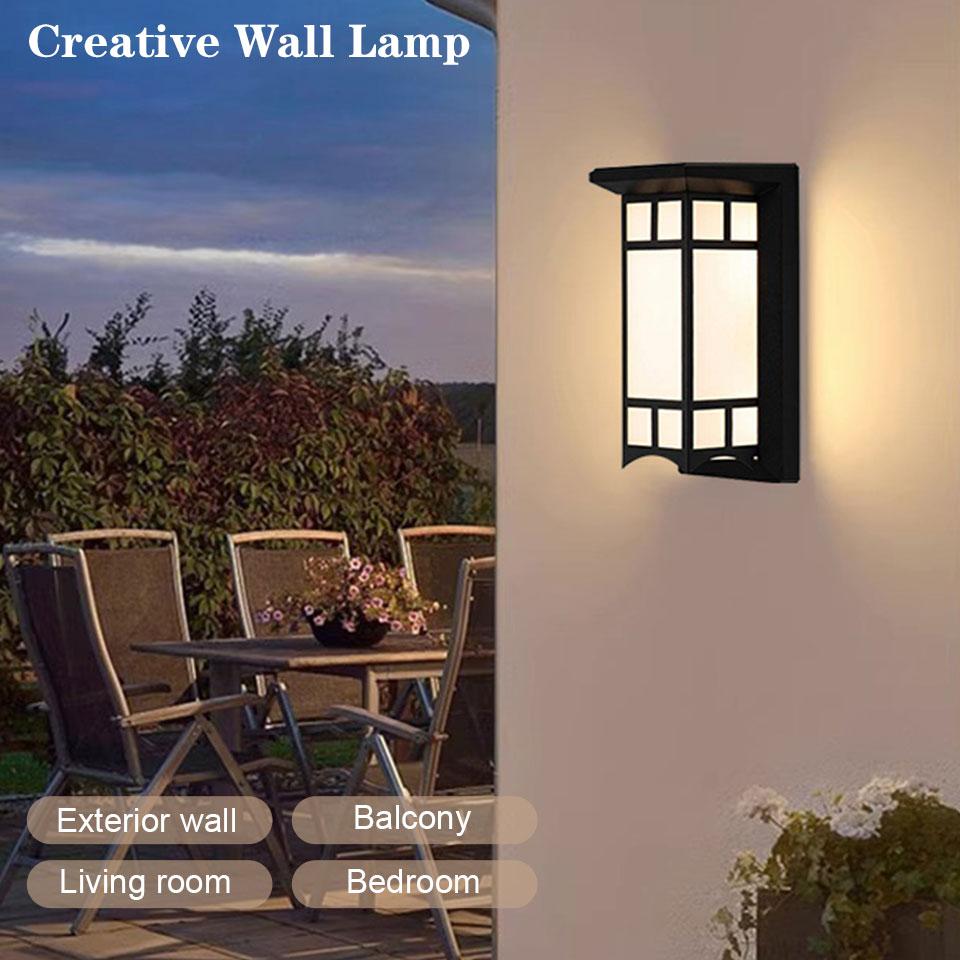 Led Outdoor Wall Light Waterproof IP66 Led Outdoor Lighting Porch Lights Balcony Garden Lights Outdoor Wall Lamp