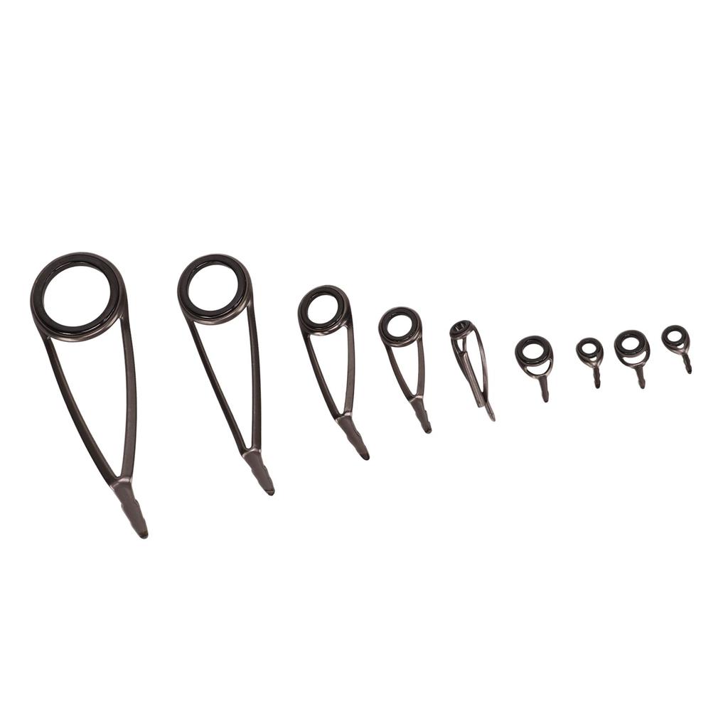 Angelrutenführung Edelstahlrahmen Keramikring Zubehörset Kit zur Reparatur