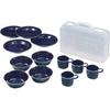Captain Stag West Enamel Tableware Set (with Carrying Case) M-1078