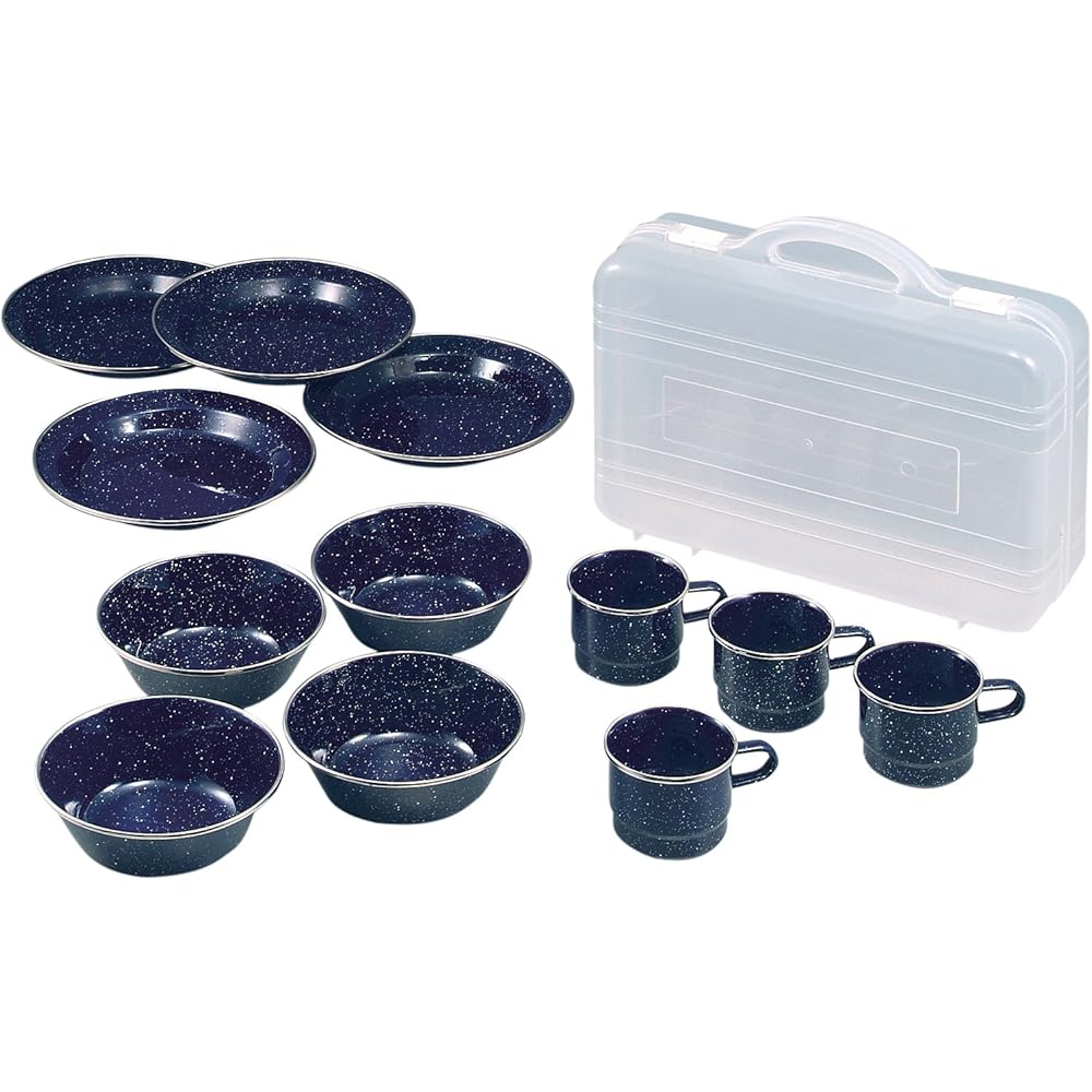 

Набор эмалированной посуды Captain Stag West (с футляром для переноски) М-1078