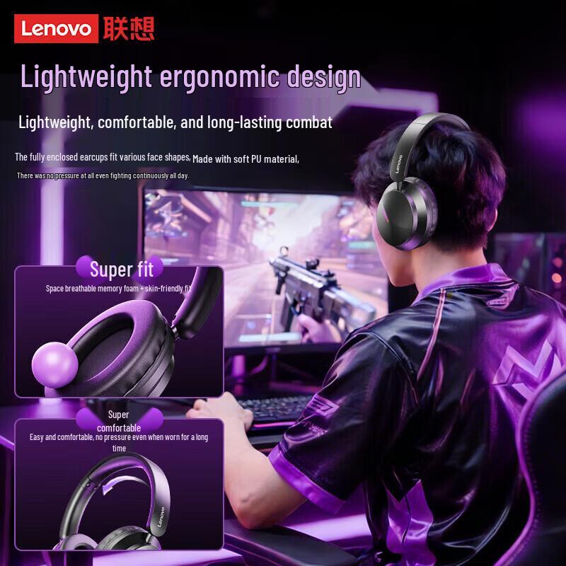 Lenovo EH140 Wireless Gaming Headset