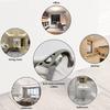 1/3pcs Arch Bridge Type Door Stop Rubber Wedge Door Stop Convenient Mouse Design Stopper Holder Guard Baby Safety Protector Ho
