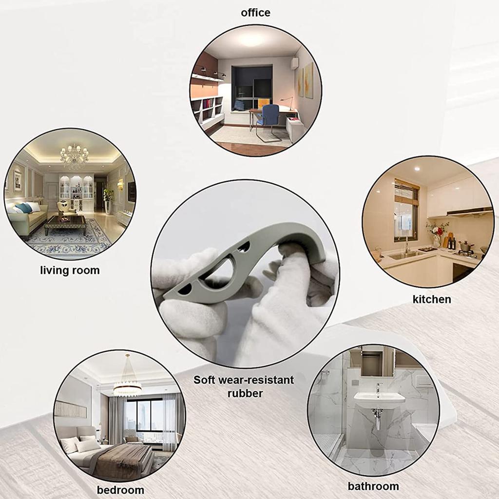 1/3pcs Arch Bridge Type Door Stop Rubber Wedge Door Stop Convenient Mouse Design Stopper Holder Guard Baby Safety Protector Ho