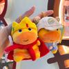 [Genuine] Cross-Dressing Capybara Lulu Creative Plush Toy Keychain Pendant Doll Xiaohongshu Bag Pendant