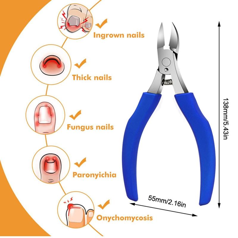 Toenail Clipper Ingrown Toenail Removal Kit Thick Nail Hard Nail Professional