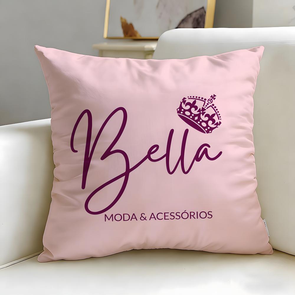 Classic Anime Movie Belle Cushion Cover Soft & Easy-Wash Pillow Case – Versatile for Couch, Bed, Travel and Office