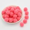 Colored Pompoms 81015202530Mm High Elasticity Soft Diy Pom Poms Fuzz Ball Pompom For Crafts Wedding Decor Kid Creative Toy