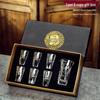 Elegant White Wine Glass Set with Decanter – Thickened High-Stemmed Wine Cups for Spirits and Wine.