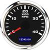 Tachymètre 3000-8000 tr/min 52mm, rétro-éclairage 7 couleurs, 3K/4K/6K/7K/8K tr/min, compteur horaire pour essence, Diesel, voiture, bateau, Yacht 12V