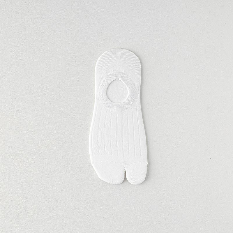 

Женские летние невидимые носки-лодочки с неглубоким носком, противоскользящим и не спадающим задником и разделенным пальцем 1 pair