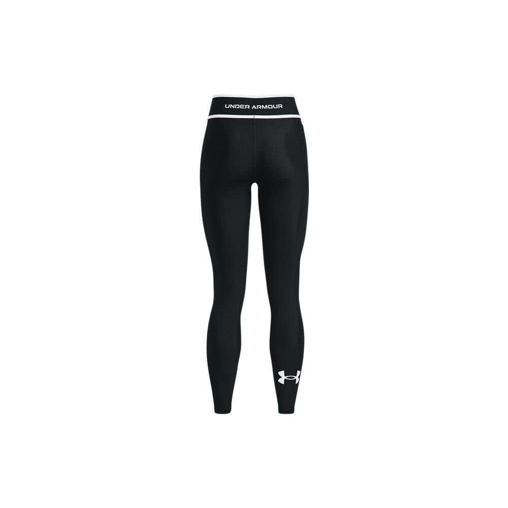 Under Armour Letter Stretch Sports Training Leggings Women leggings Black 1369898-001