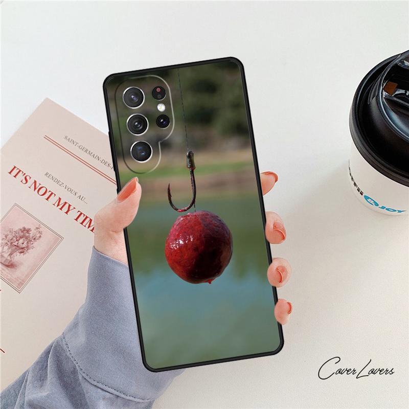 CARP FISHING RODS phone case For Samsung Galaxy S24 S25 S23 S22 Ultra Note 10 20 Plus S20 S21 FE Cover