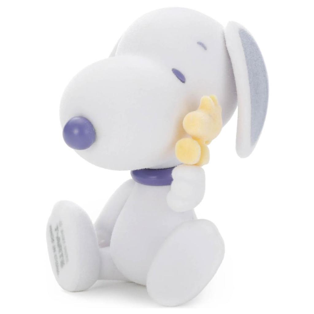 Takara Tomy Arts Peanuts Action Flocked Random Assortment Box of Plush Toys Approximately 8cm Tall Mascot, 6,