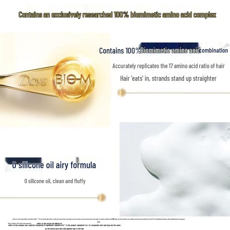 DOVE Bluebell Lightweight Volumizing Amino Acid Shampoo