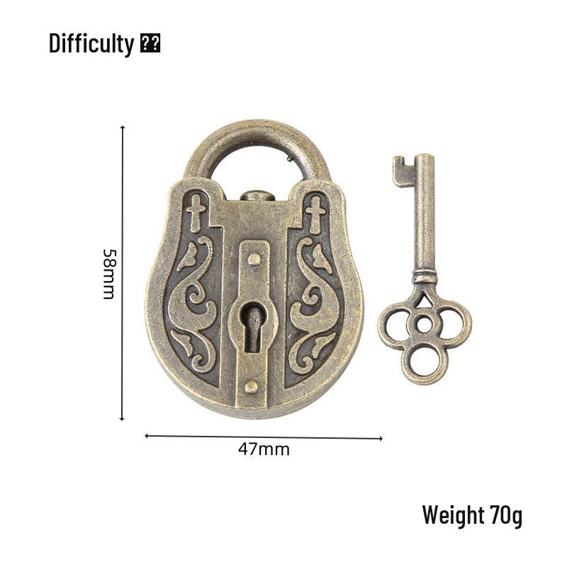 Kinder Intelligenz Puzzle Set: Luban- und Kongming-Schlösser, Neun ineinandergreifende Ringe, Hufeisenschloss - Trendiges Lernspielzeug auf TikTok