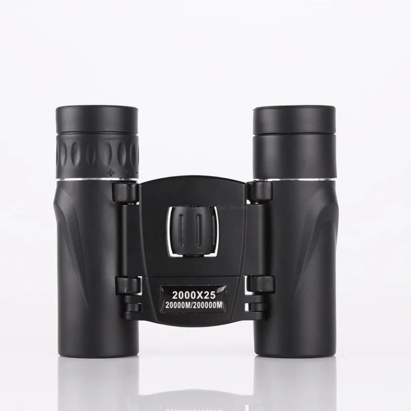 Binoculars High Magnification High-definition Low-light Night Vision Outdoor Travel Pocket Mini Portable Telescope 100/2000X25