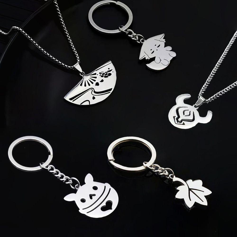 Impact Necklace Genshin Game Animation Kids Birthday Gift Cosplay Accessories