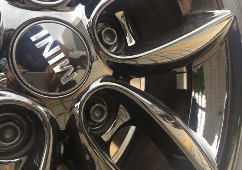 52mm 4pc Car Wheel Center Hub Cap Rim Cover Stickers For Mini Cooper JCW Works Hatch F54 F55 F56 F57 F60 R50 R52 R53 R55 R56 R57 Cnjaw55