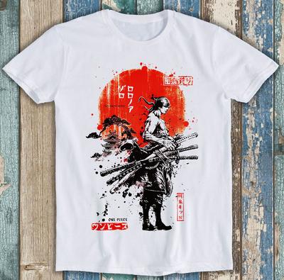 Japanischer Samurai Anime Manga Legende Top Retro Meme Cooles Geschenk T-Shirt M872