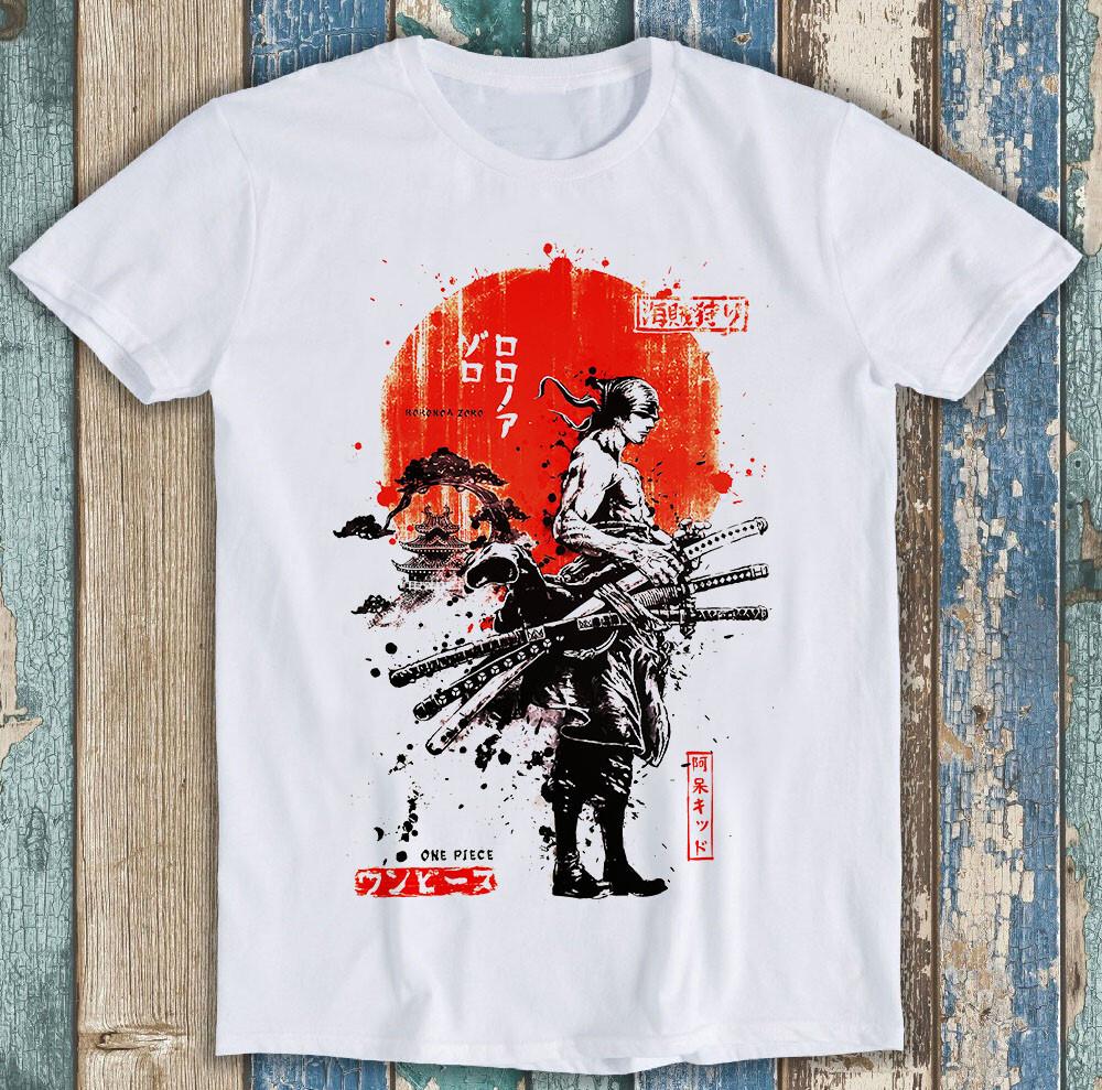 Japanese Samurai Anime Manga Legend Top Retro Meme Cool Gift Tee T Shirt M872