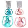 Yousheng Automatic Cat Water Dispenser, Cat Water Feeder Stand Fits Standard Bottles, Filter-free Pet Drinking Station for Indoor Kitten