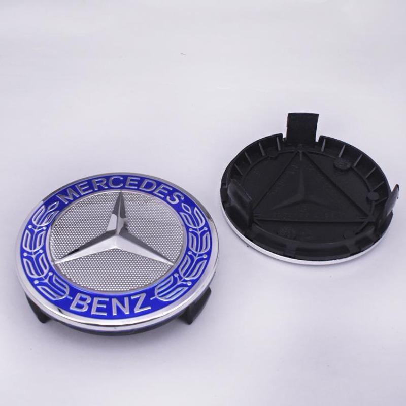 4 Pezzi 75mm Logo Brabus Emblema Auto Coprimozzo Ruota Accessori Per Mercedes Benz AMG Apple W204 GLA GLC CLA W205 W203 W206