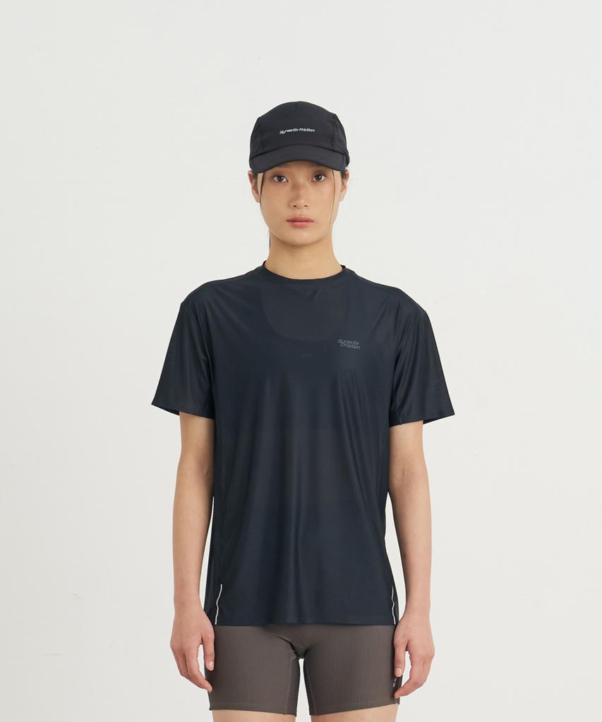 Goyoweeo [Synectics Friction] Sprint Dry Letter Short Sleeve (Black)