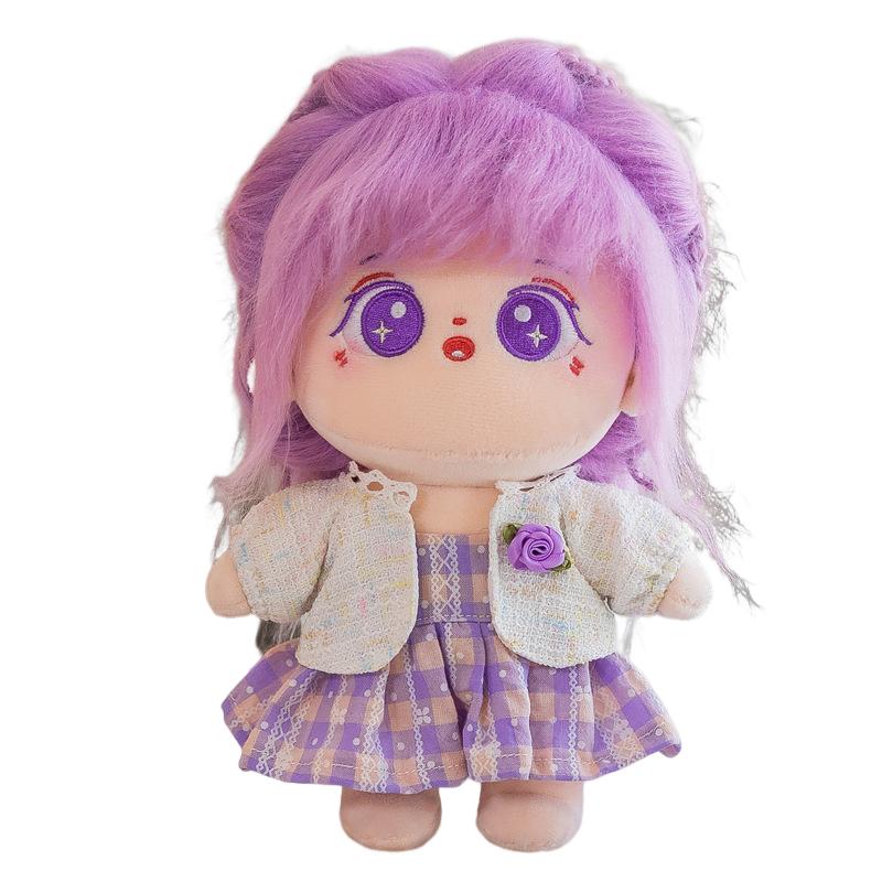 

Куклы для девочек 25 см из хлопка, милые, нарядные, детские, плюшевые, подарок на день рождения Style E