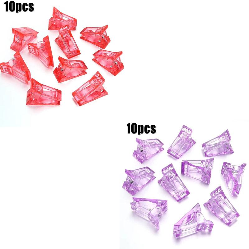 10Pcs/Lot Plastic Sewing Clips DIY Crafting Crocheting Knitting Clothing Clip Colorful Multipurpose Securing Quilting Clip Tools