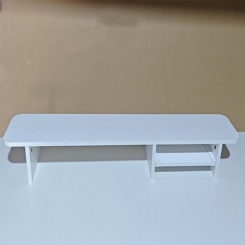 Solid Wood Monitor Riser for Desk Organization