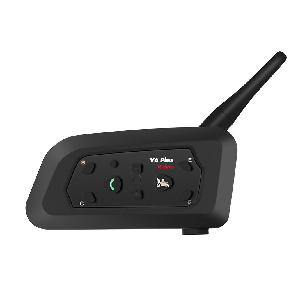V6PLUS Full Duplex Motorcycle Bluetooth Intercom Helmet System