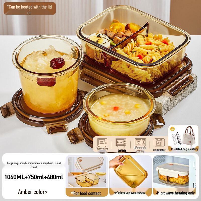 Qiwei Borosilicate Glass Food Container