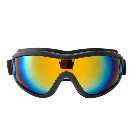 Hunde Sonnenbrille UV-Schutz Winddicht Hundeschutzbrille mit verstellbarem Riemen Outdoor für kleine, mittlere und große Hunderassen Anti-UV-Brille